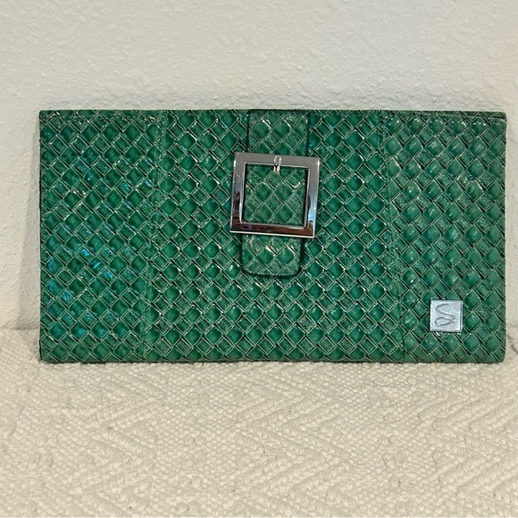 Shelly Bag Purse Shell Cover Emerald Green - Picture 1 of 3